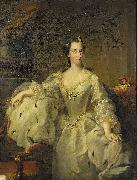 TISCHBEIN, Johann Heinrich Wilhelm Portrait of Mary of Great Britain oil